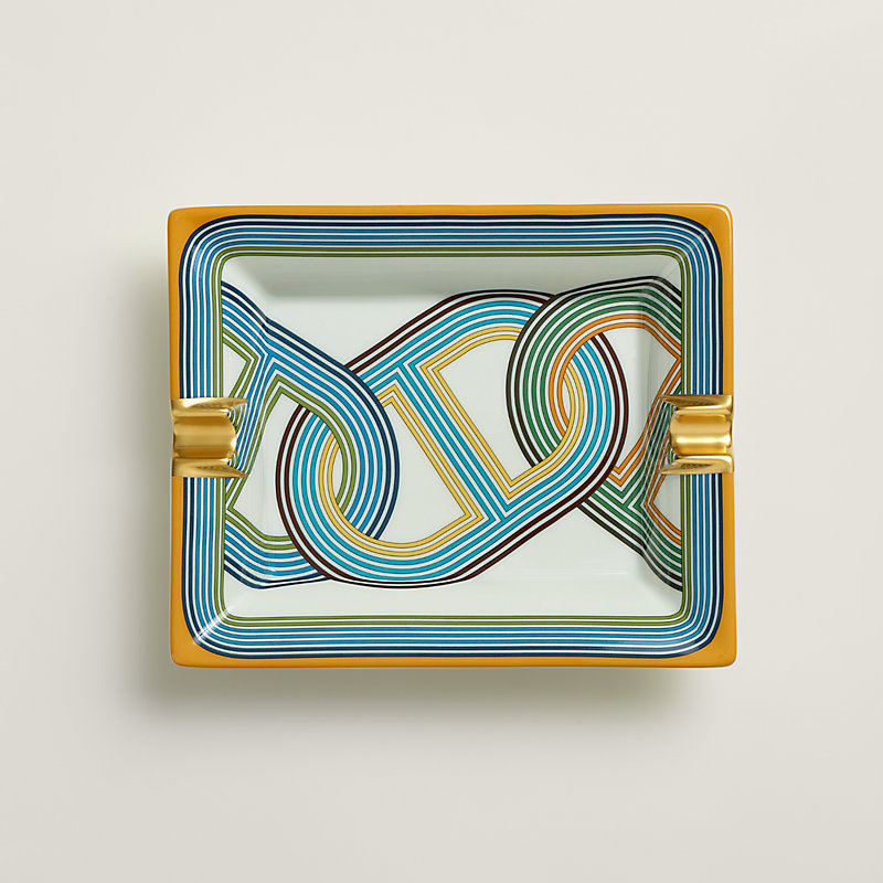 Circuit 24 ashtray - Blue | Hermès Canada